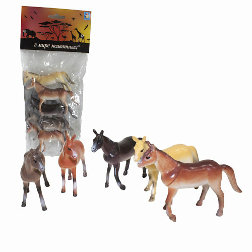 1TOY Игровой набор В мире Животных Лошади #1