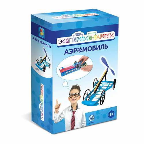 1TOY Набор для опытов Экспериментариум Аэромобиль #1