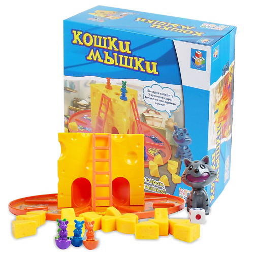 1TOY Настольная игра Кошки-Мышки #1