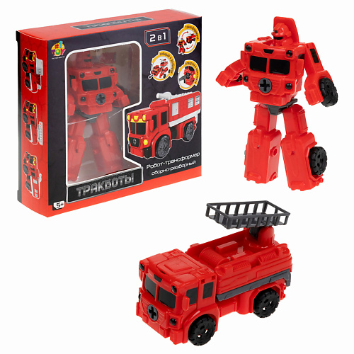 1TOY Робот-трансформер Тракбот Пожарный автоподъемник #1