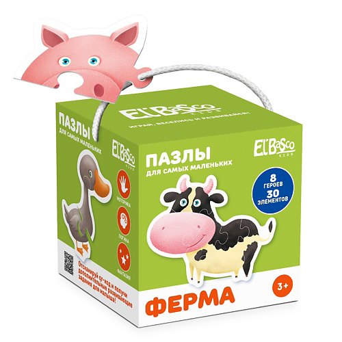EL'BASCO Пазл для малышей "Ферма" #1