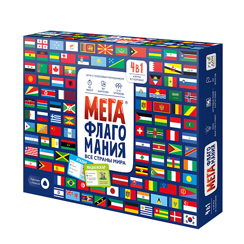 ГЕОДОМ Игра настольная Мегафлагомания #1