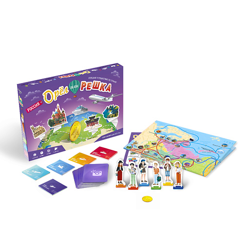ГЕОДОМ Игра настольная "Орёл или решка" #1