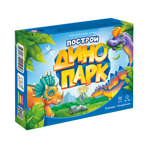 ГЕОДОМ Игра настольная Построй динопарк #1