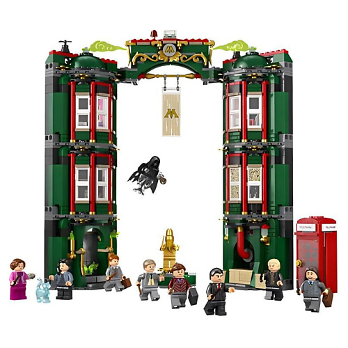 LEGO Конструктор Harry Potter, Набор строительных блоков Министерство магии #1