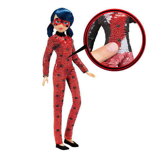 MIRACULOUS Кукла Леди Баг мгновенное превращение Леди баг и Супер кот #1