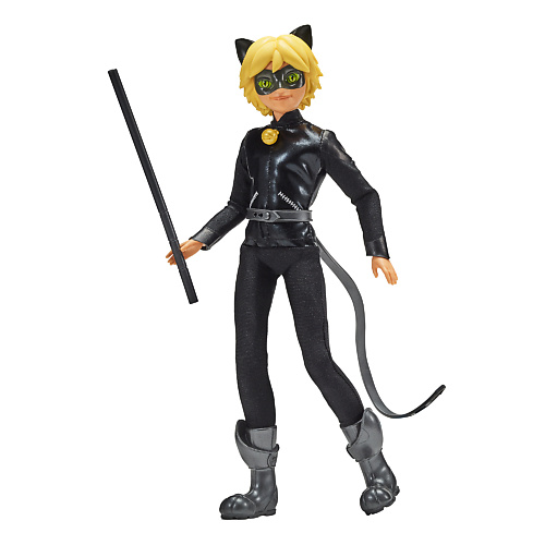 MIRACULOUS Кукла Супер Кот серия MOVIE с аксессуарам Леди Баг и Супер Кот #1