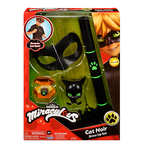 MIRACULOUS Ролевой набор Почувствуй себя Супер-Котом ЛедиБаг и Супер-кот #1