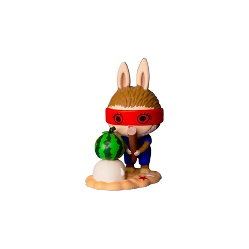 POP MART Игрушка LABUBU Fruit Elf Collection Watermelon, 15 см #1