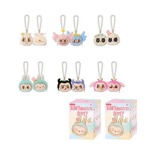 POP MART Игрушка THE MONSTERS Party Collection, рандомный выбор, 2 шт, 9 см #1