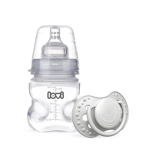 LOVI Бутылочка для кормления Lovi Medical+ с силиконовой пустышкой 150 #1