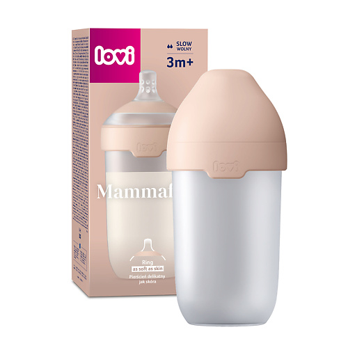 LOVI Бутылочка для кормления Mammafeel, 250 мл, с 3 месяцев 250 #1