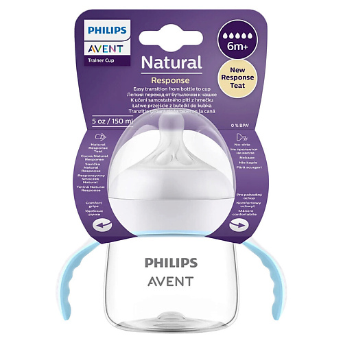 PHILIPS Бутылочка для кормления Natural Response, с 6 месяцев 150 #1
