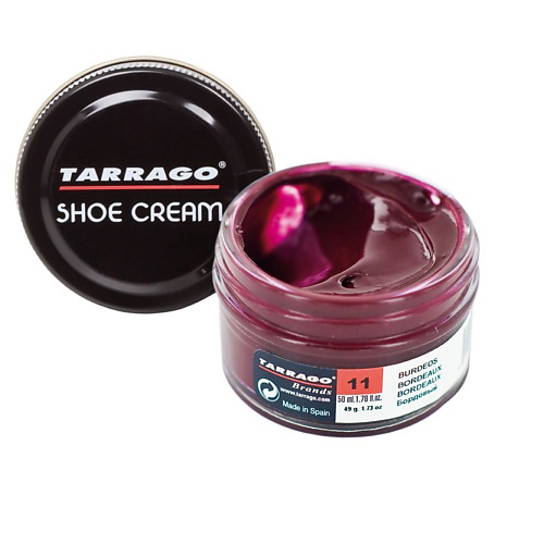 TARRAGO Бордовый крем для обуви SHOE Cream 50 #1