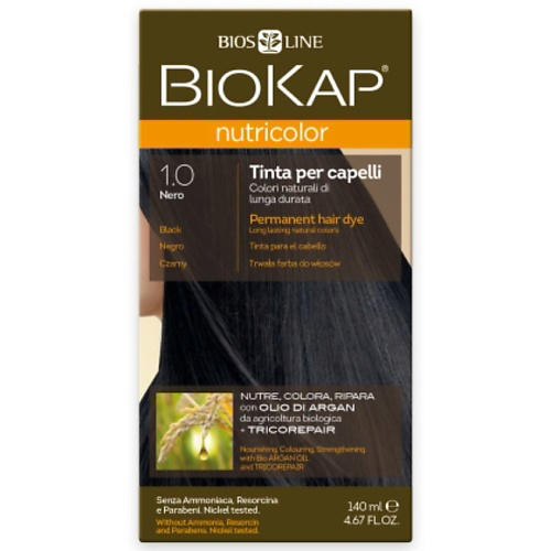 BIOKAP Краска для волос Nutricolor #1