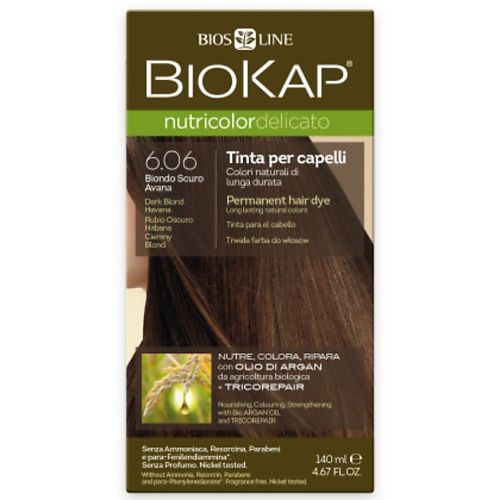BIOKAP Краска для волос Nutricolor Delicato #1