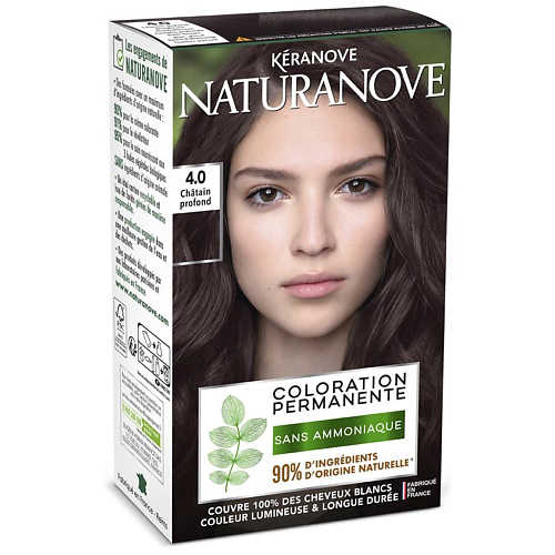 KERANOVE Крем-краска для волос Naturanove #1