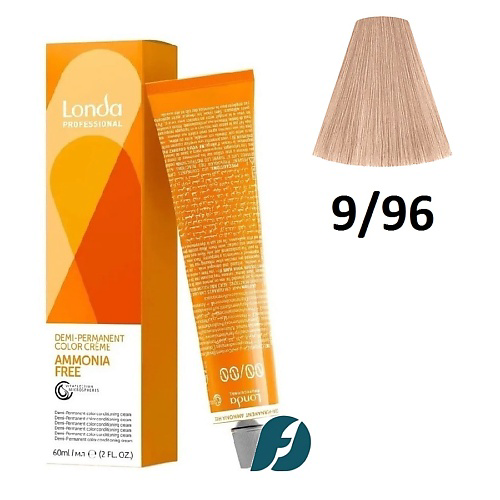 LONDA PROFESSIONAL Тонирующая крем-краска для волос Demi-Permanent Ammonia Free Color 60 #1