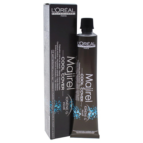 L'OREAL PROFESSIONNEL Стойкая крем-краска для волос Majirel Cool Cover #1