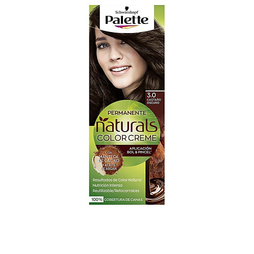 SCHWARZKOPF Перманентная крем-краска для волос PALETTE NATURAL #1