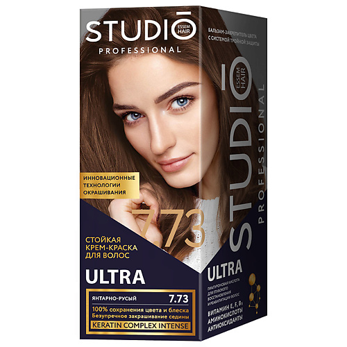 STUDIO PROFESSIONAL Стойкая крем-краска ULTRA #1