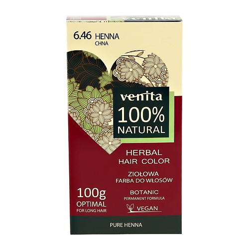 VENITA Краска для волос NATURAL #1