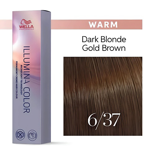 WELLA PROFESSIONALS Профессиональная стойкая крем-краска для волос Illumina #1
