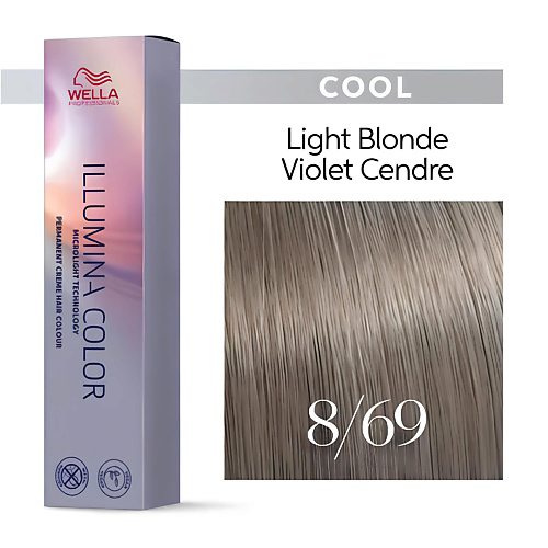 WELLA PROFESSIONALS Профессиональная стойкая крем-краска для волос Illumina Color #1
