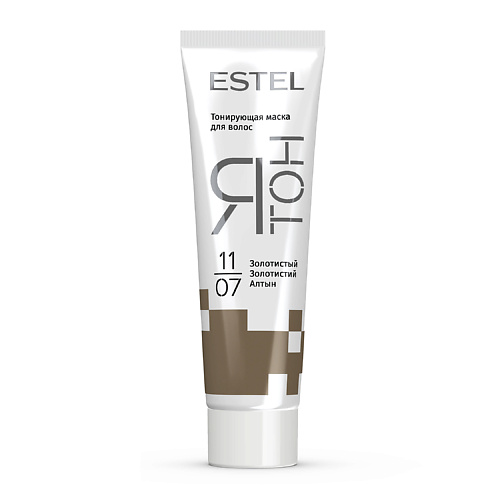 ESTEL PROFESSIONAL Тонирующая маска для волос ЯТОН 11/07 Золотистый #1