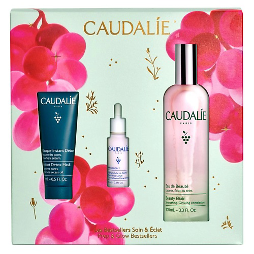 CAUDALIE Набор с водой для красоты лица 2025 Prep & Glow Bestsellers #1