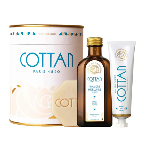 COTTAN Набор для ухода за лицом из 3-х средств Ritual Set Arsene Collection #1