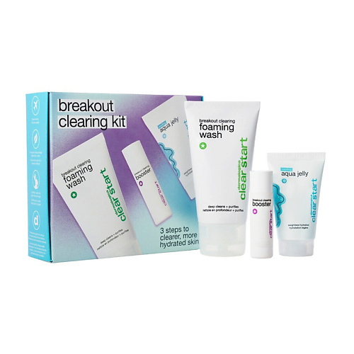 DERMALOGICA Набор для проблемной кожи Clear Start Breakout Clearing Kit #1