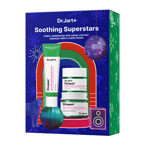 DR. JART+ Набор успокаивающих средств для лица Soothing Superstars #1