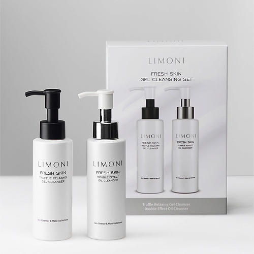 LIMONI Набор для умывания (гель для очищения + гидрофильное масло) Fresh Skin Cleansing Set #1