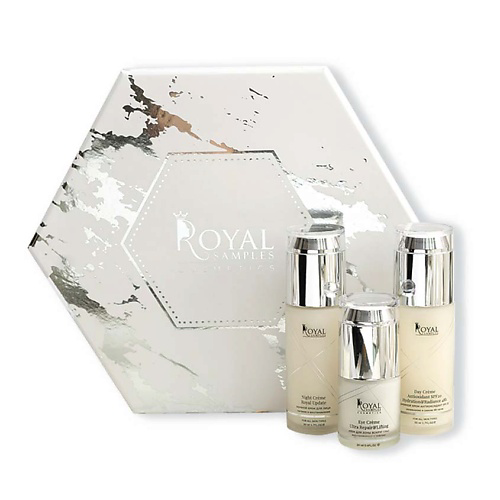 ROYAL SAMPLES Косметический набор Ideal Face крем для лица дневной +крем ночной +крем для век #1