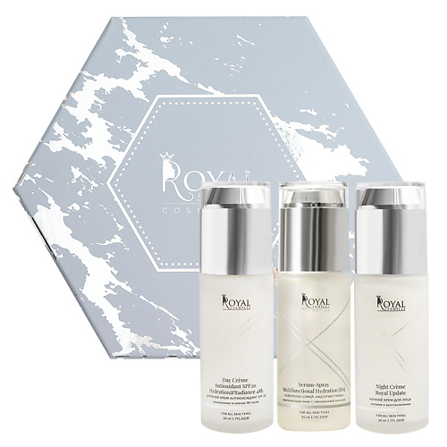 ROYAL SAMPLES Косметический набор Perfect Skin 24/7 (крем ночной+крем дневной SPF 20 + сыворотка) #1