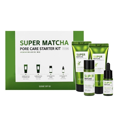 SOME BY MI Набор миниатюр для сужения пор Super Matcha #1