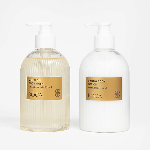 BOCA AROMA Набор парфюмированный: гель-масло для душа и лосьон для рук и тела #1