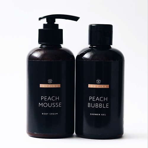 ECOSUGARING Набор: Гель для душа Императирица + Крем для тела Peach #1