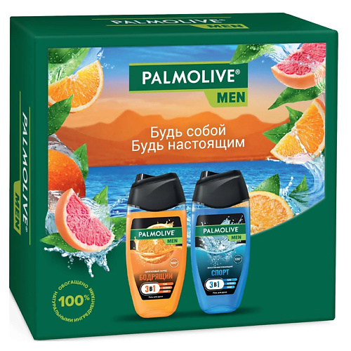 PALMOLIVE Подарочный набор "Восстанавливающий и Цитрусовый Заряд" Palmolive Men #1