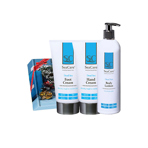 SEACARE SPA набор №9: Лосьон для тела, крем для рук, крем для ног с минералами Мертвого моря #1