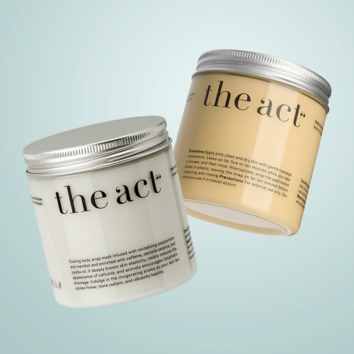 THE ACT Набор антицеллюлитное обертывание для тела горячее и холодное #1