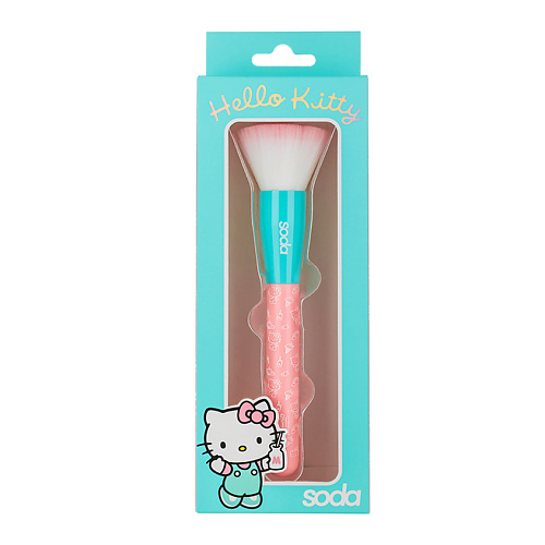 SODA Кисть для пудры HELLO KITTY #cuteadventure #1