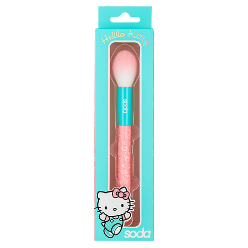 SODA Кисть для румян HELLO KITTY #cuteadventure #1