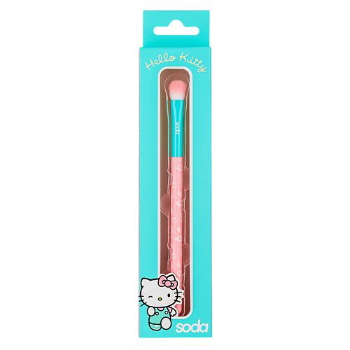 SODA Кисть для теней плоская HELLO KITTY #cuteadventure #1