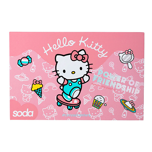 SODA Палетка теней POWER OF FRIENDSHIP #cuteadventure #1