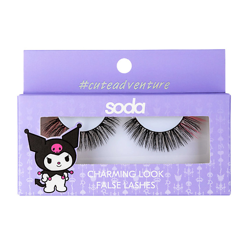 SODA Накладные ресницы CHARMING LOOK #cuteadventure #1