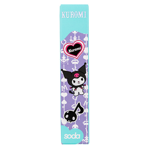SODA Жидкий глиттер гель для лица HERE'S KUROMI #cuteadventure 001 «BAKU» #1