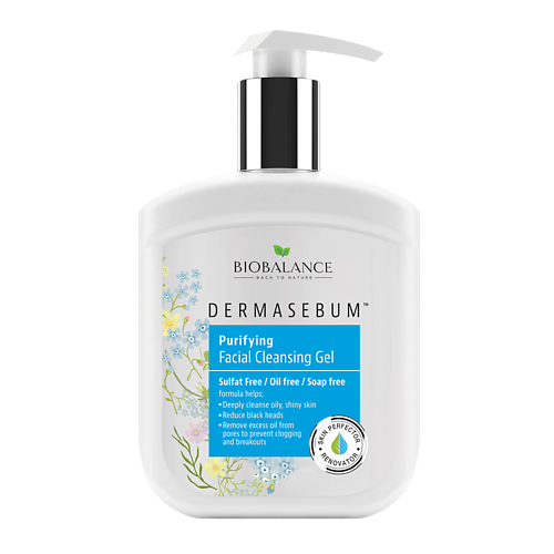 BIOBALANCE Гель для умывания DERMA SEBUM PURIFYING FACIAL CLEANSING GEL 250 #1