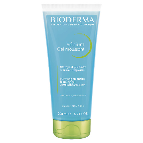BIODERMA Гель для умывания жирной и проблемной кожи лица Sebium 200 #1